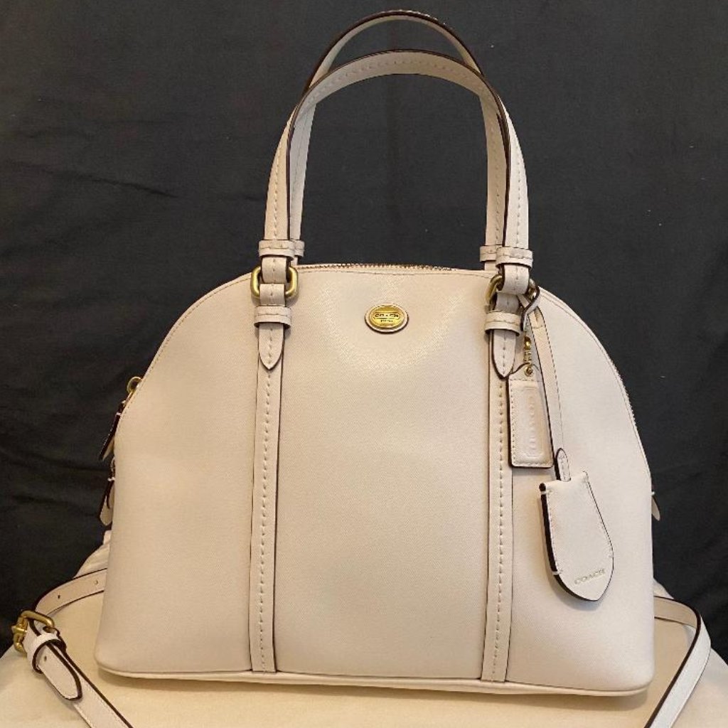 Coach Cream Tote Bag